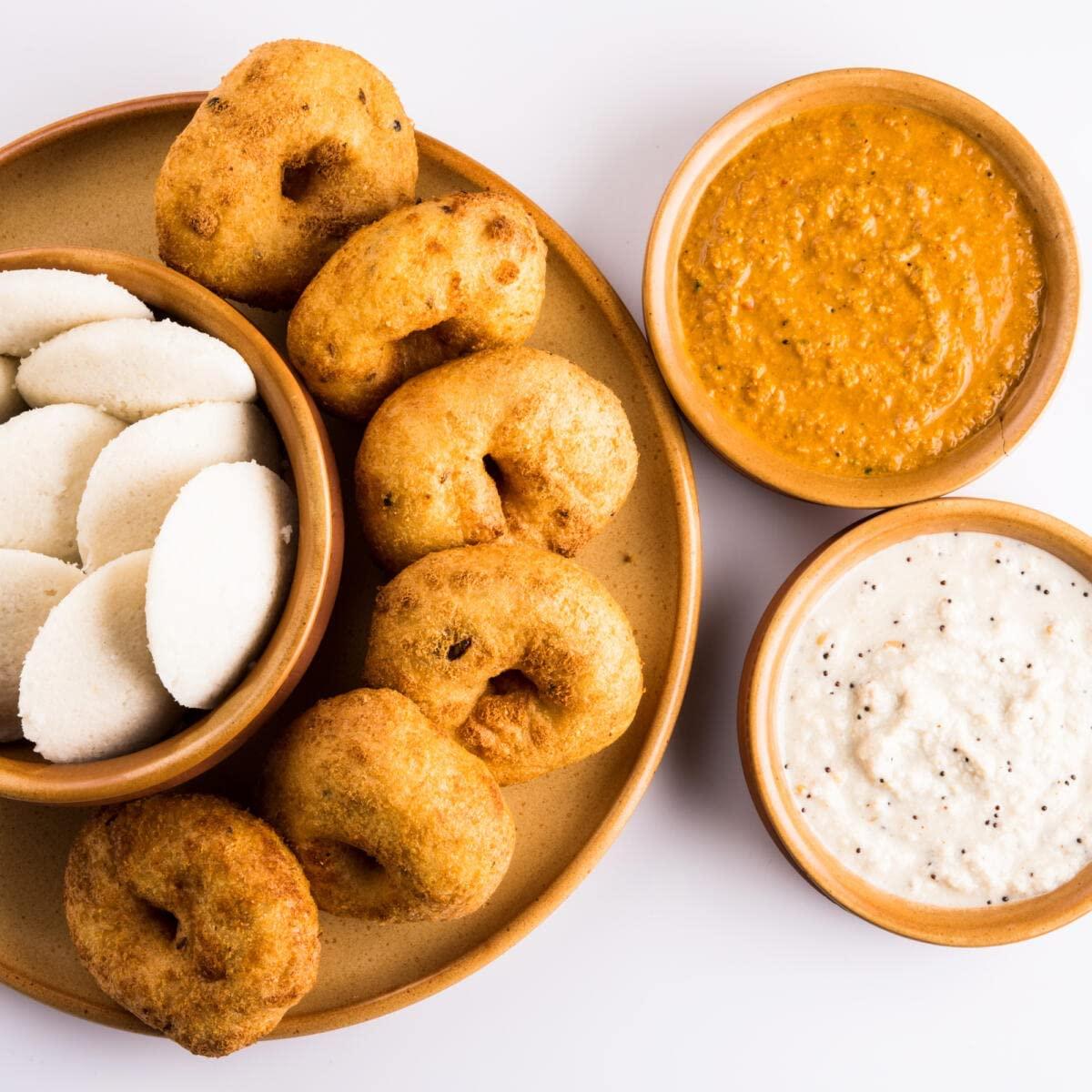 ECH Green velly Indian Urban Platter South Indian Style Instant Tomato Coconut Chutney Powder, 200g / 7oz [Nariyal ki Chutney, Just Add Water]