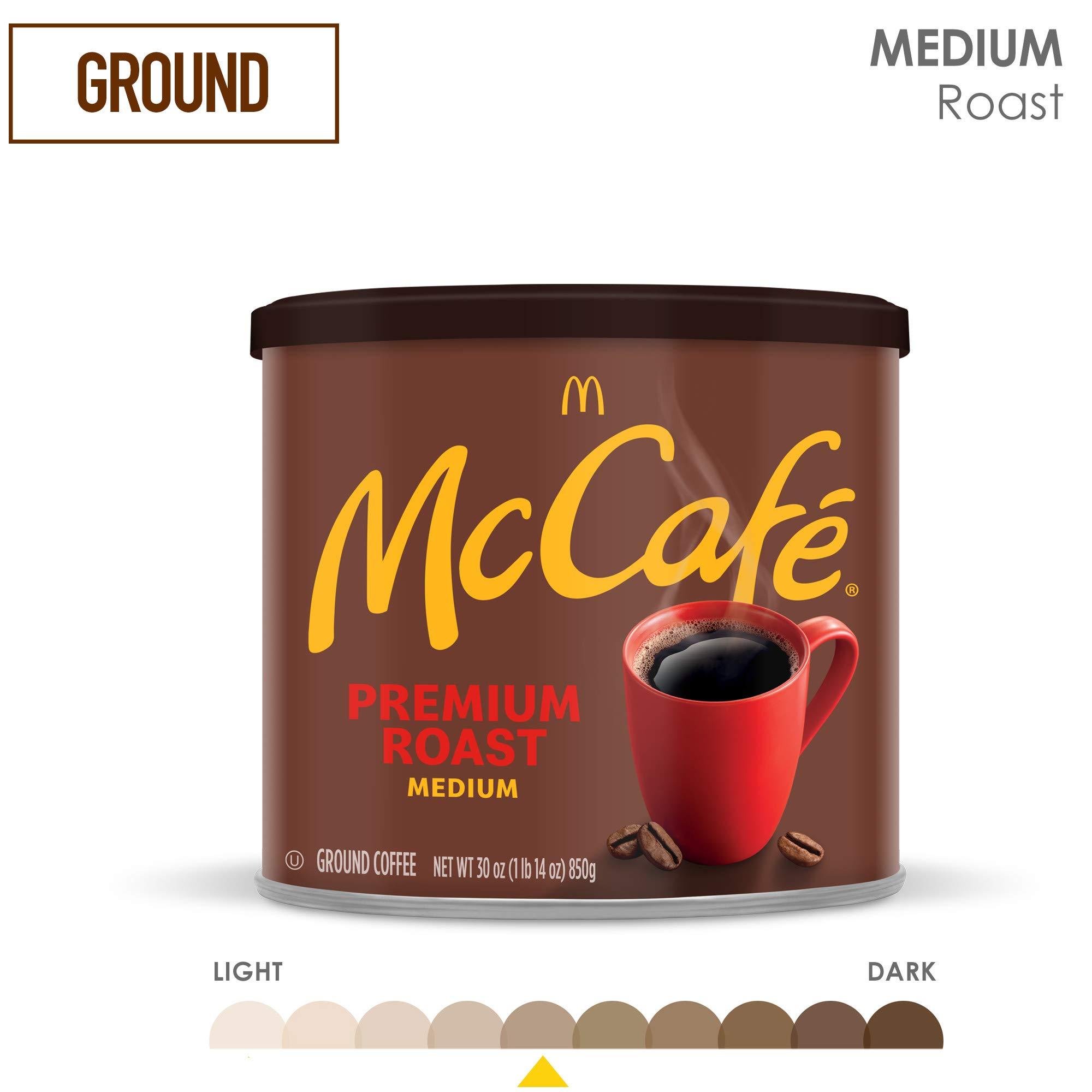 McCafe McDonalds McCafe Premium Roast Medium Ground Coffee 850g