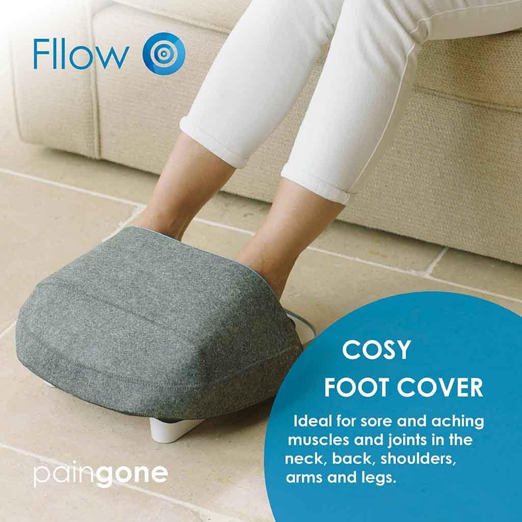 Fllow for healthy legs and feet Paingone Fllow Blood Circulation Boosting Device | 150 Intensity Levels | Healthy Legs Device | Foot Circulation Boosting Machine