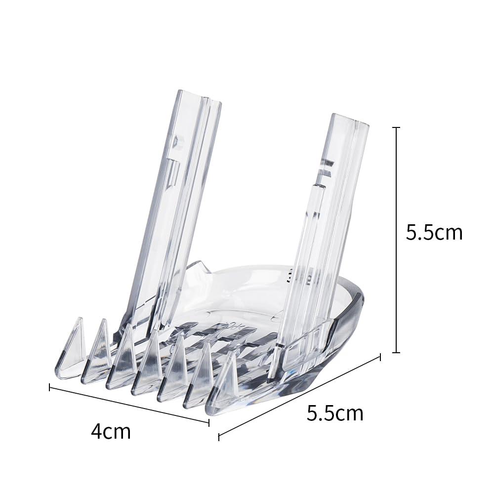 YanBan YanBan Replacement Hair Clipper Comb Compatible with Philips HC5610 HC5630 HC5632 HC5690 HC5691 HC7650 Hair Clipper, Adjustable 3-15mm