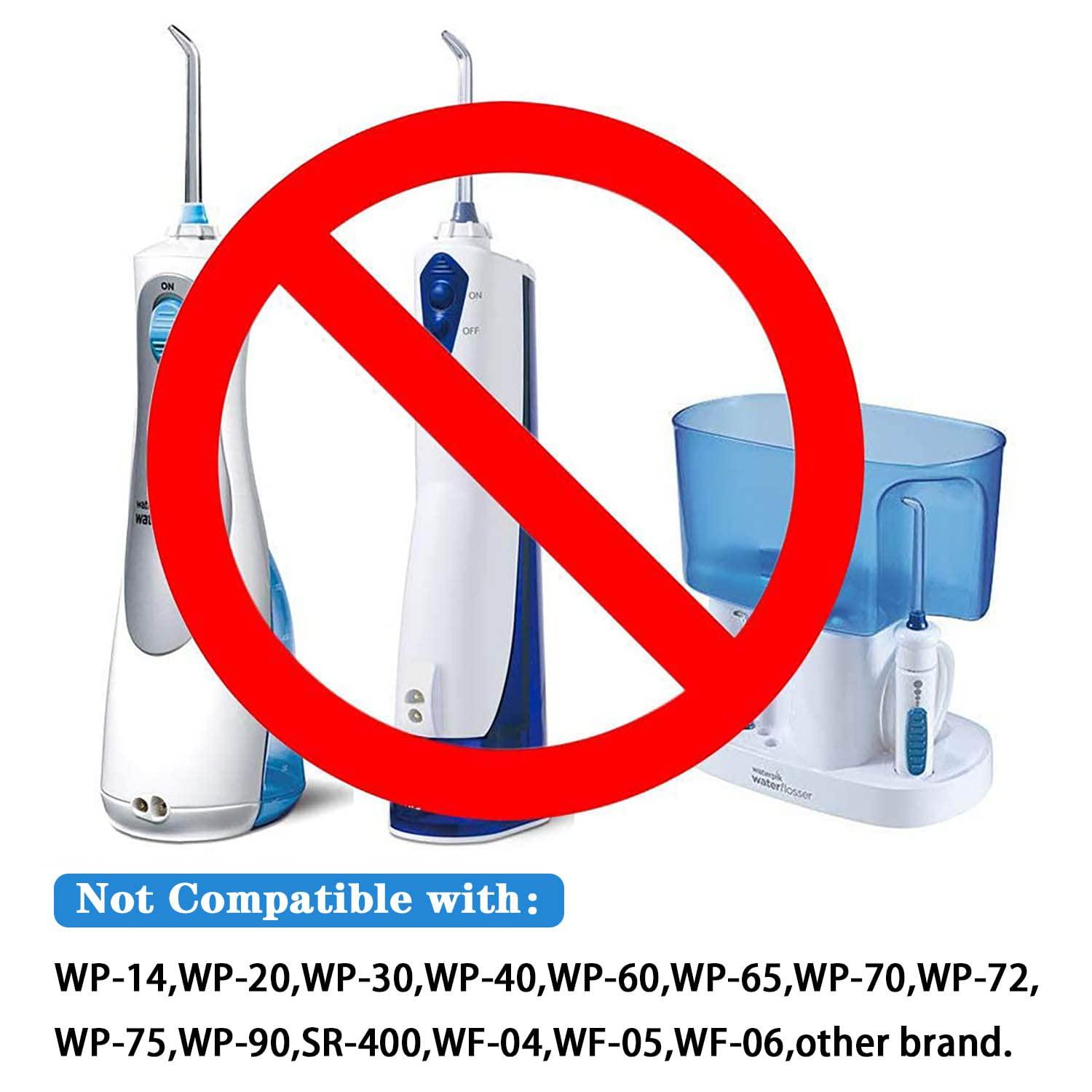 Tiankohelan 3 Pcs Replacement Heads for Waterpik Water Flossers Other Brand Oral Irrigators,Replacement Tips for Waterpik Water Flosser(Blue Purple Green)