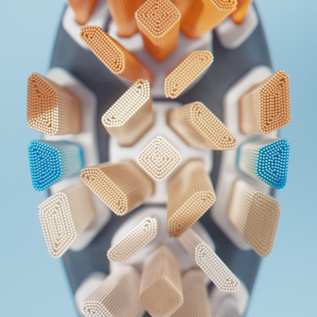 PHILIPS Philips Sonicare Genuine A3 Premium All-in-One Replacement Electric Toothbrush Head Pack of 4 Philips Sonicare Replacement Brush Heads in Black (Model HX9094/11)