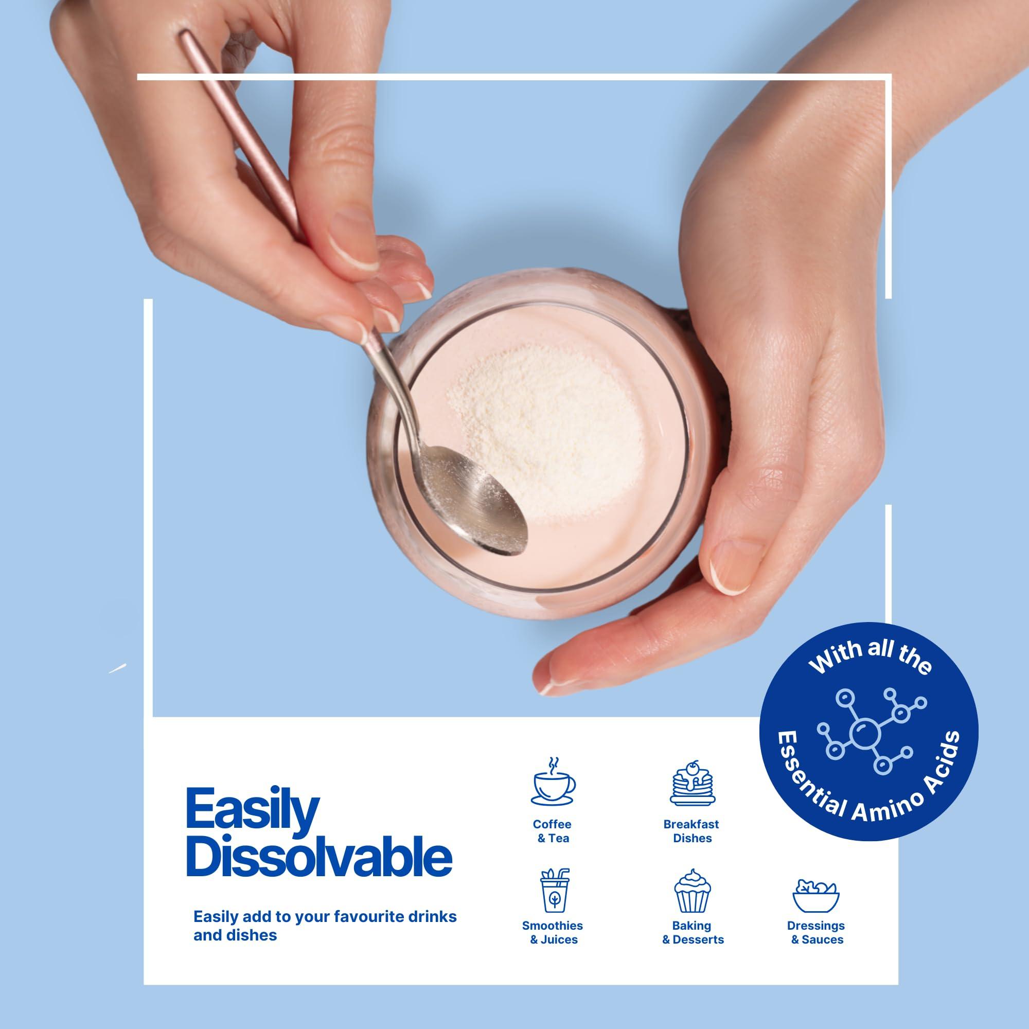 The Intelligent Health Hydrolysed Collagen Powder (Bovine) - High Protein Grass Fed Unflavoured Peptides- Collagen Supplements for Women | Gluten Free, Paleo & Keto Friendly (1KG)