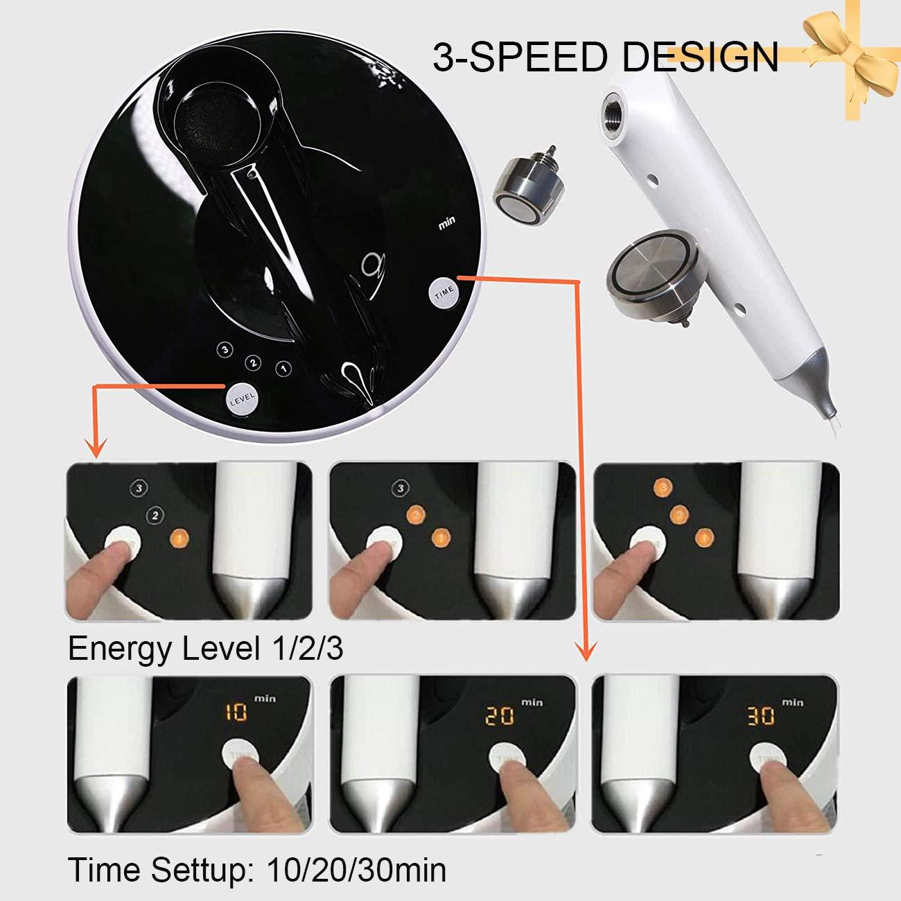 Lnobern ZhiLianZhao Portable Professional Beauty Machine, Anti Aging And Face Skin Care Instrument with 3 Levels Adjustable, Easy to Use, Safe Painless for Wrinkle Reduction & Skin Tightening