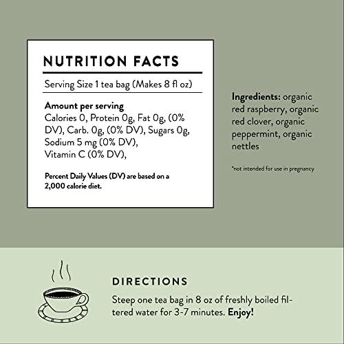 Moontime Tea Organic Fertility Tea, 30 Tea bags