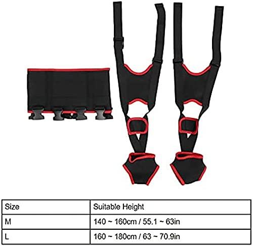 Tapef@ O/X Leg Type Correction Belt Adjustable Leg Correction Band, Correction Brace Belt Knock Knees Valgus Deformity Bow Legs Band Straighten Belt-L