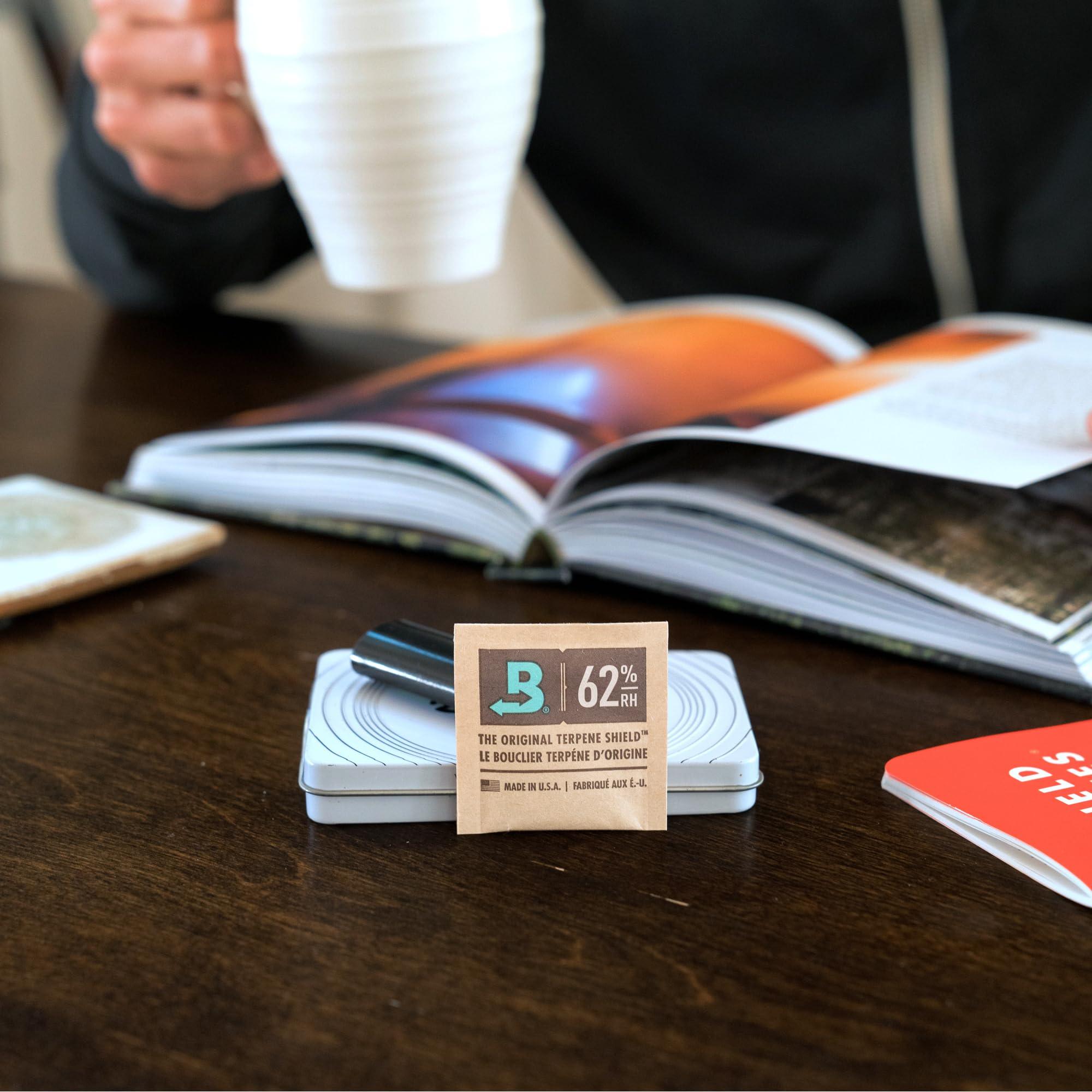 Boveda Boveda 62% Two-Way Humidity Control Packs For Storing oz Size 4 10 Pack Moisture Absorbers for Small Storage Containers Humidifier Packs Hydration Packets in Resealable Bag