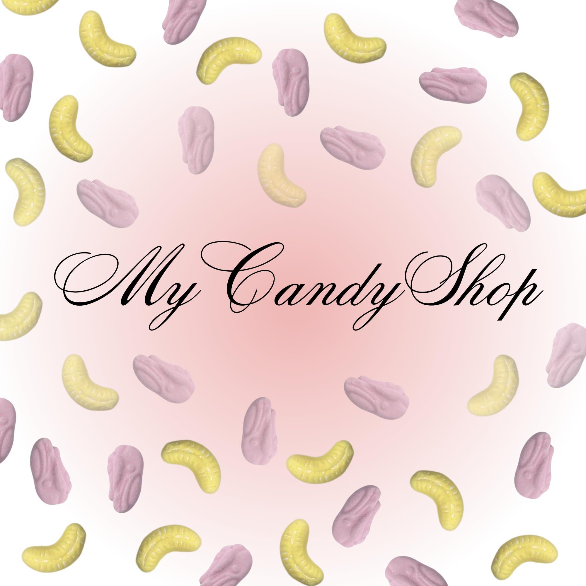 MyCandyShop Original Banana And Shrimp Sweets - Sweets 1kg Bulk Bag - Pick & Mix Shrimps And Bananas Sweets - Retro Sweets, Hygienically Packed in UK for Parties & Sharing