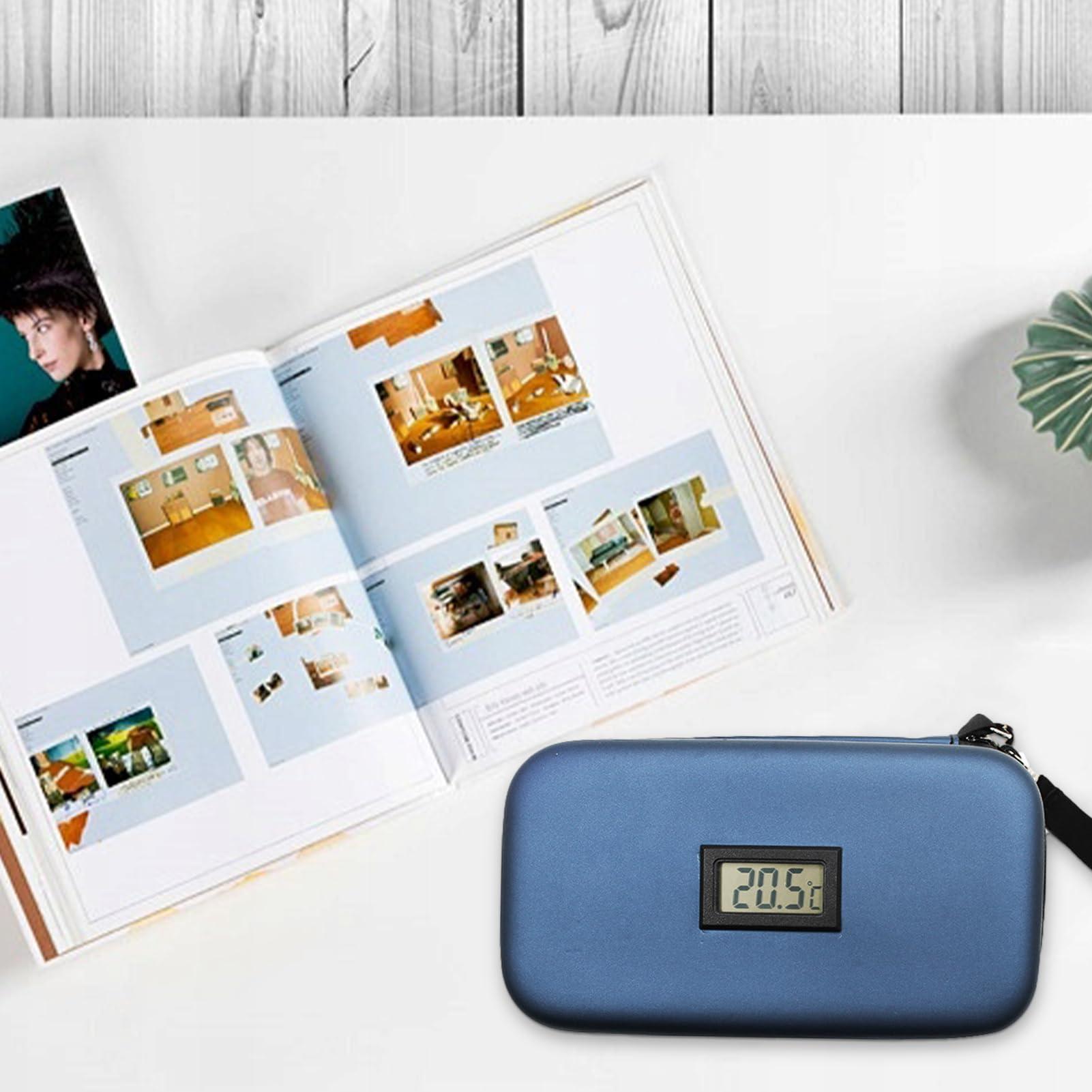 FreshCart Basics Medication Cooler for Travel - Medication Cooler, Medication Tool | Real-Time Temperature Monitoring and LCD Digital Display, Long Lasting Insulation Medication Bag (1pc)