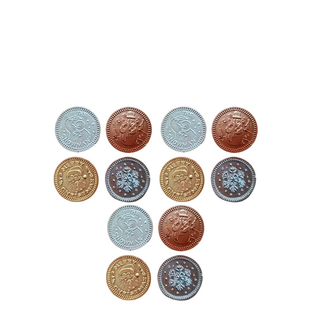 Victorie Sweets Vegan Chocolate Christmas Coins (Vegan Milk Chocolate (plant based))