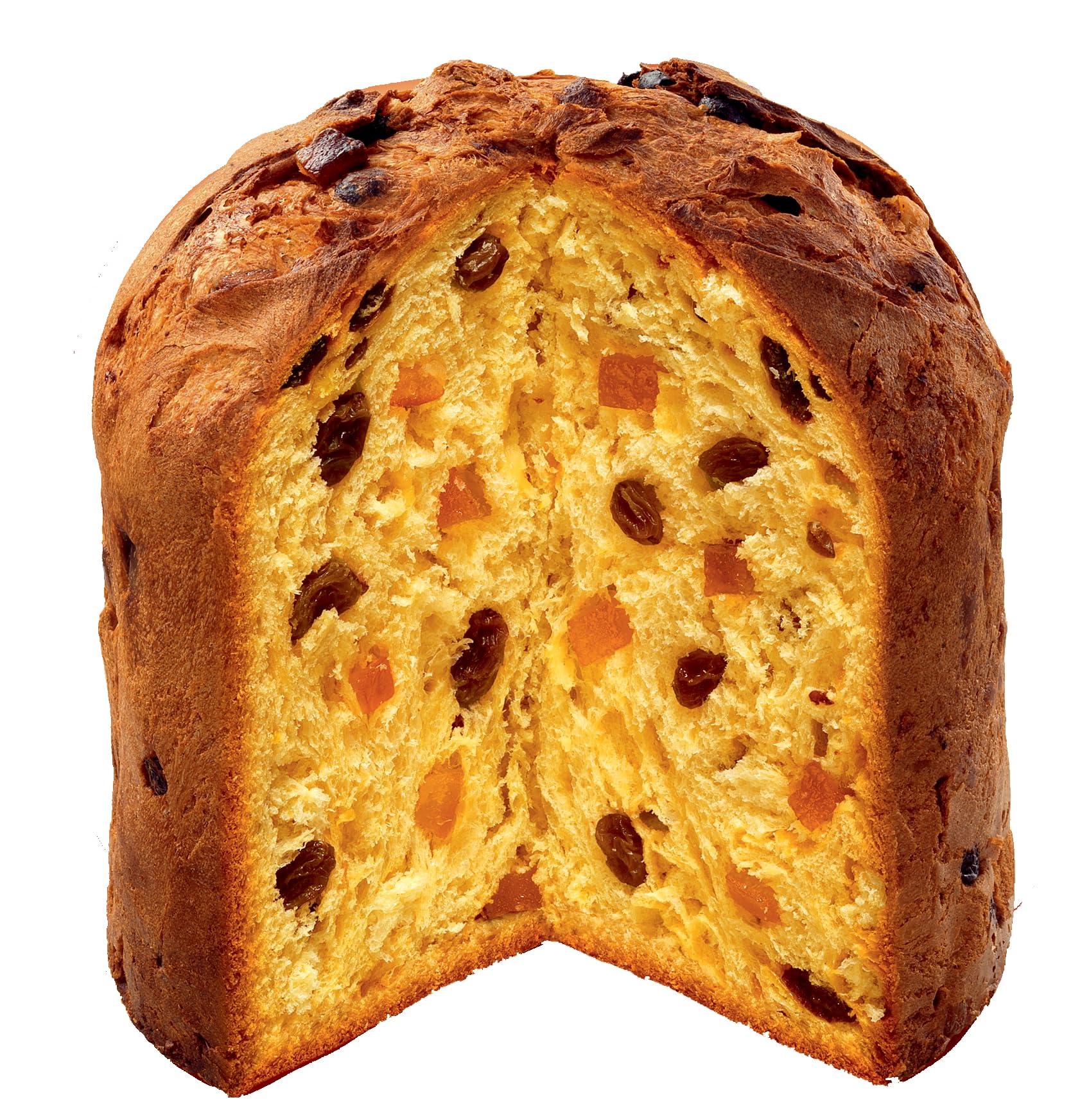 PVL Trade Italian Traditional Panettone Cake with Candied Fruit 500g