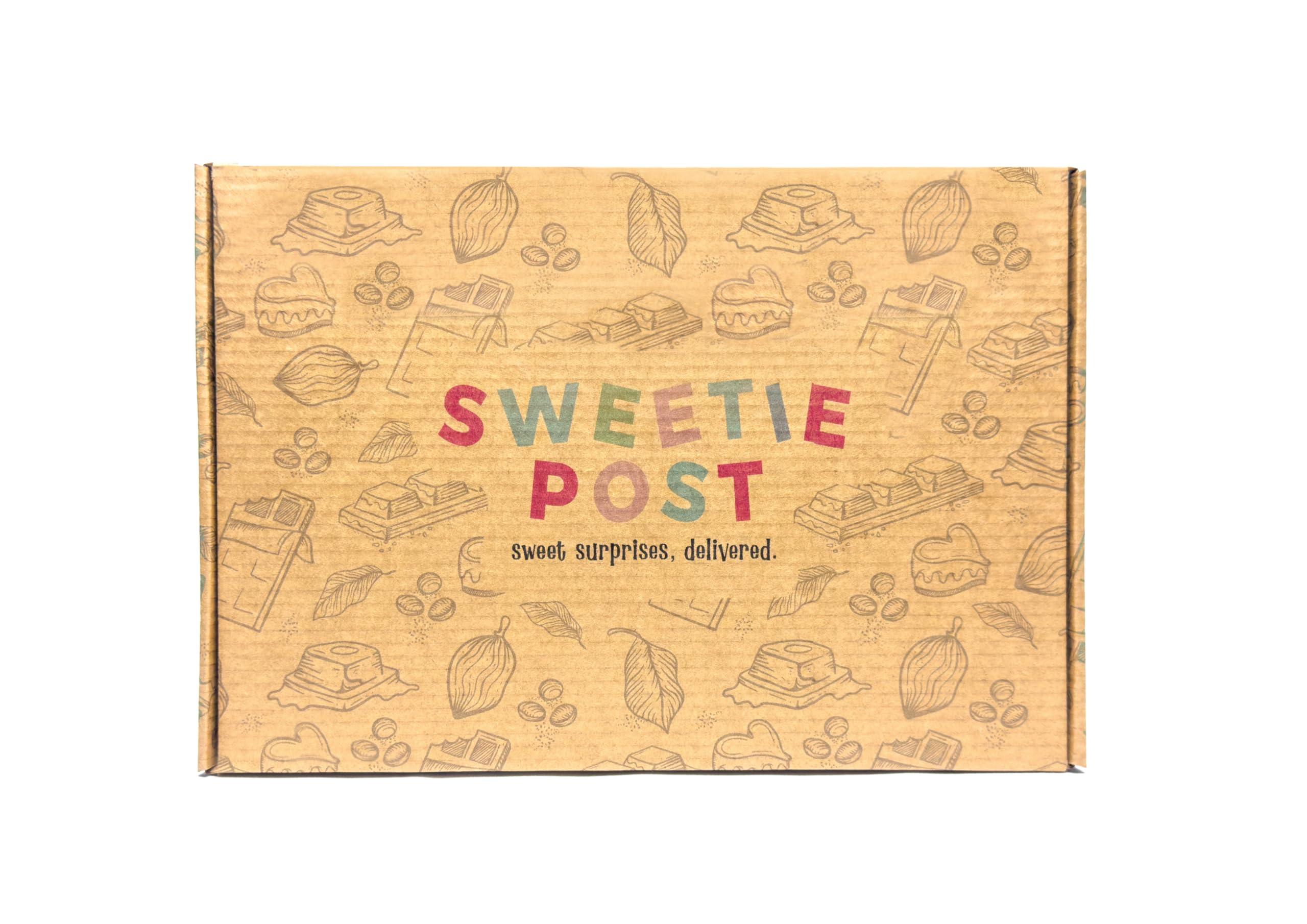 SweetiePost White Chocolate Gift Box | Milkybar Hersheys Selection Box | White Chocolate Kinder Bueno | White Chocolate Hamper | Perfect for a White Chocolate Lover