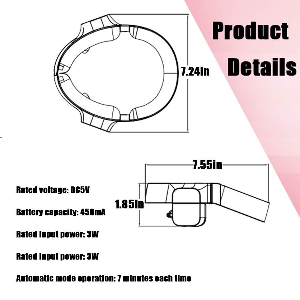 Lnobern ZhiLianZhao Head Massager For Headaches, Acupoint Massager Insomnia Headache Deep Sleep Suitable For Travel, Work, Home And Sleep,Pink