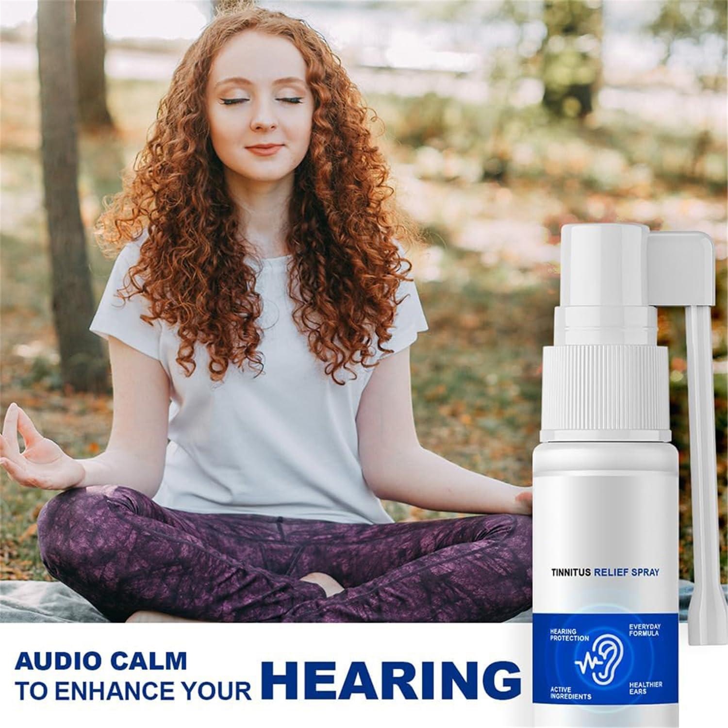 AFGQIANG Luhaka Tinnidrop Tinnitus Relief Spray, 2023 New Tinnitus Relief for Ringing Ears-Spray, Earwax Cleaning Care Spray - Stop Tinnitus (3pcs)