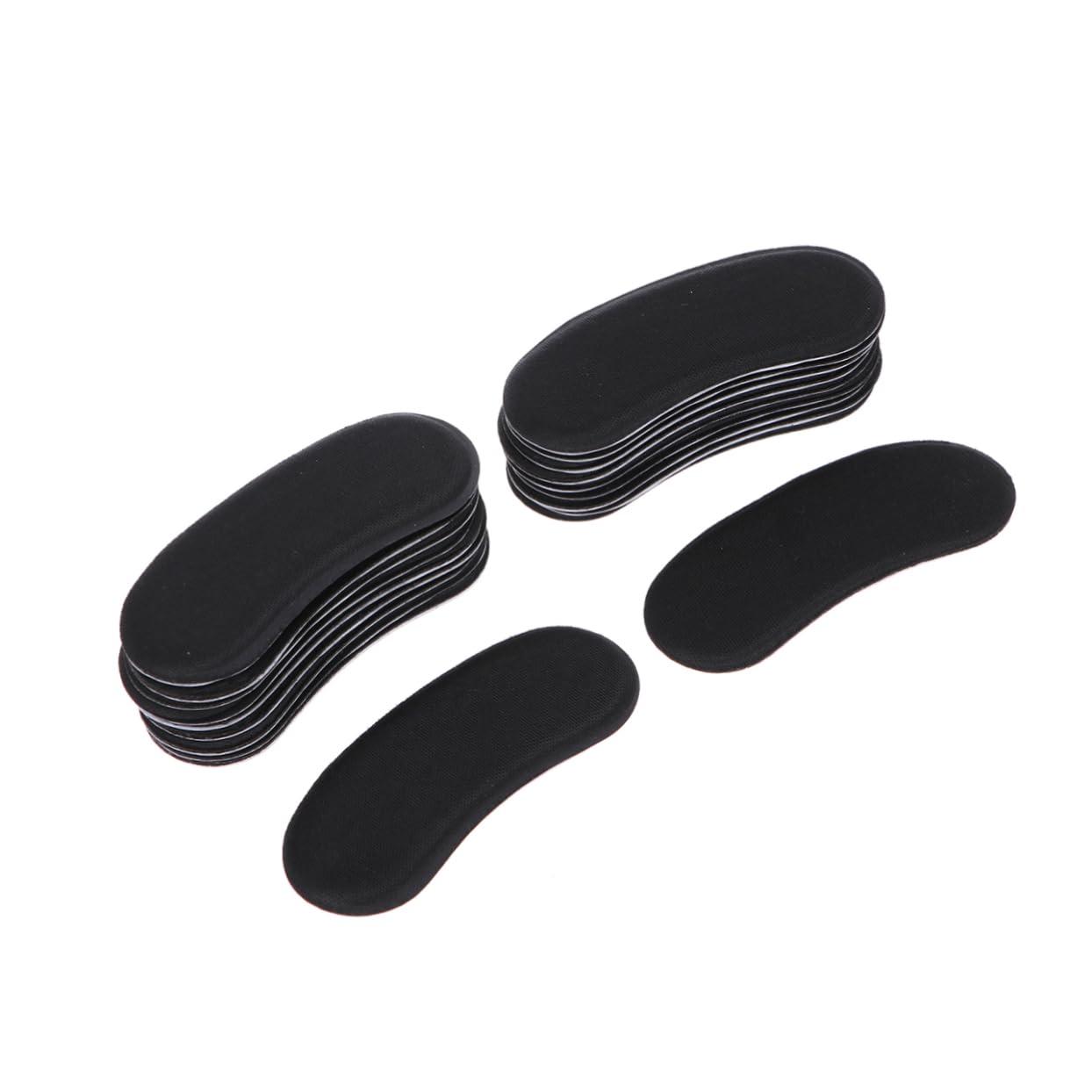 FRCOLOR FRCOLOR 20 Pairs Shoe Grips Foot Care Products Shoe Insoles Shoe Inserts Women Too Big Thexstance Insoles Non-Woven Pad Toothbrush Mini Sticky Mats for Shoes Liner Heel Follow up Thicken