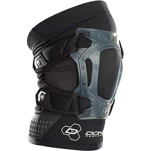 DonJoy Performance DonJoy Performance WEBTECH Short Knee Support Brace with Compression Undersleeve: Black, Large