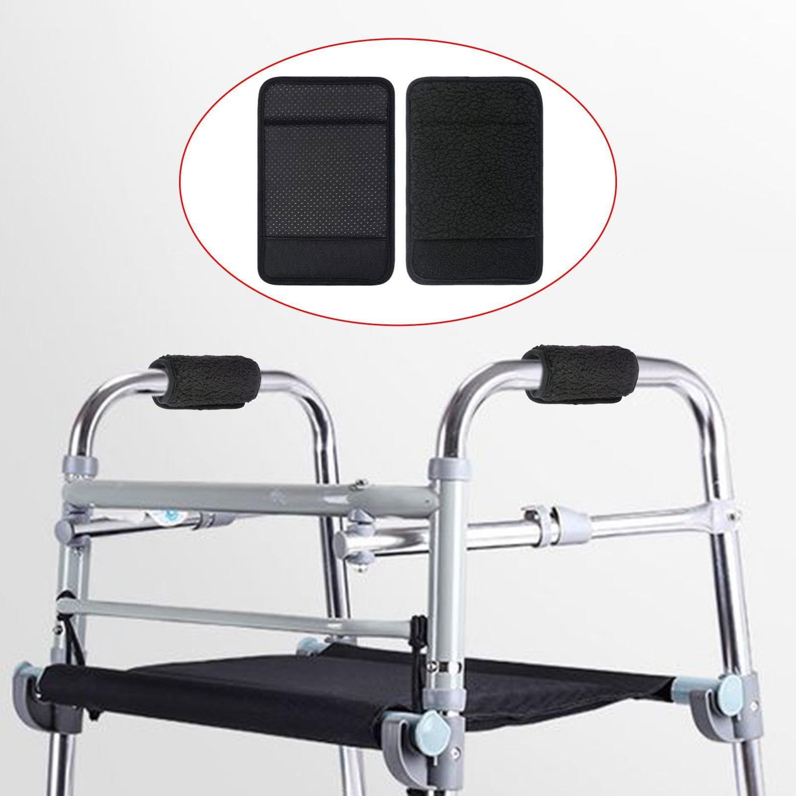FreshCart Basics FreshCart Basics Walker Handle Cushions Walker Hand Support Pads Accessories Comfortable (1 Pair) Hand Grip Cover for Rollator Handle Senior