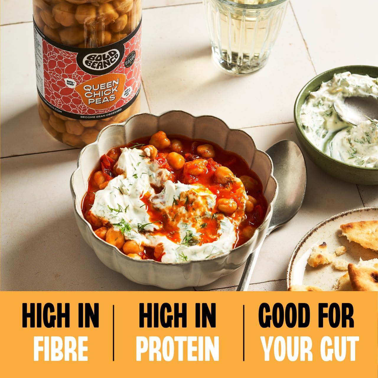 Bold Bean Co Bold Bean Co Queen Chickpeas, 700 g