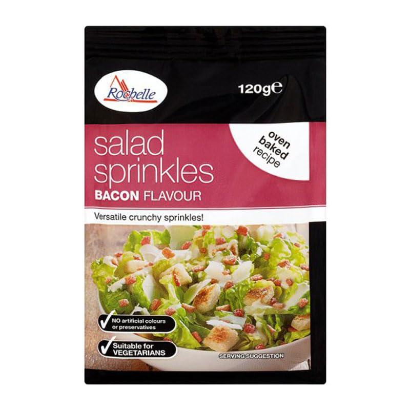 The Great British Confectionery Company ROCHELLE Salad Sprinkles Bacon Flavour 120g - 6 PACK