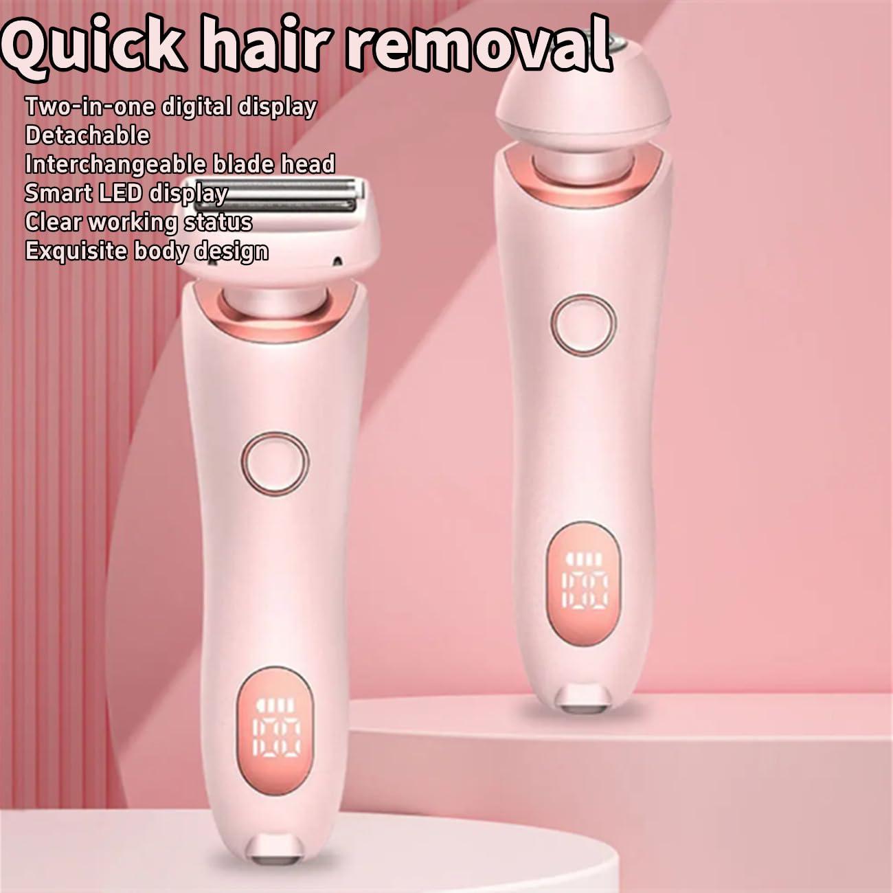 MOHXFE Gleam Pro 3.0 Shaver for Women by Women,Smooth Shave Pro,Electric Shaver for Women,2 in 1 Electric Shaver Razors,Ipx7 Waterproof and Rechargeable,Suitable for Sensitive Areas (1PC-A)