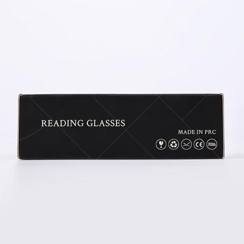 TERAISE TERAISE 4PCS Value Anti-Blue Light Reading Glasses,Lightweight Comfortable Reader Glasses for Men and Women,Sturdy Computer Reading Glasses Blue Light Blocking Included Eyeglasses Case(1.5X)