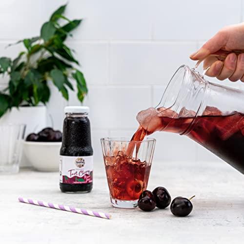 Biona Biona Organic Tart Cherry Juice 200 ml, Pack of 6 - Not from Concentrate - Pure, Pressed Fruit Juice - Freshly Harvested by Organic Farmers