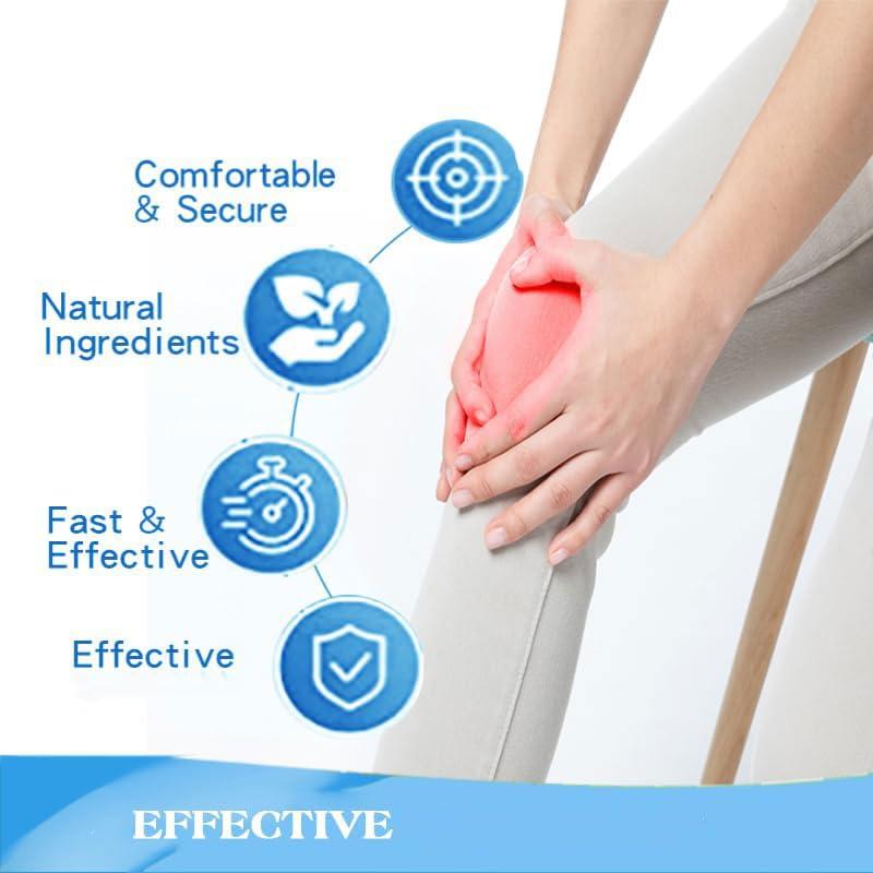 MQUPIN 60PCS Pain Relief Patches, Heat Patches for Back, Neck, Shoulder & Knee Pain, Fast-Acting Herbal Arthritis Relief, Warming Joint & Lumbar Support