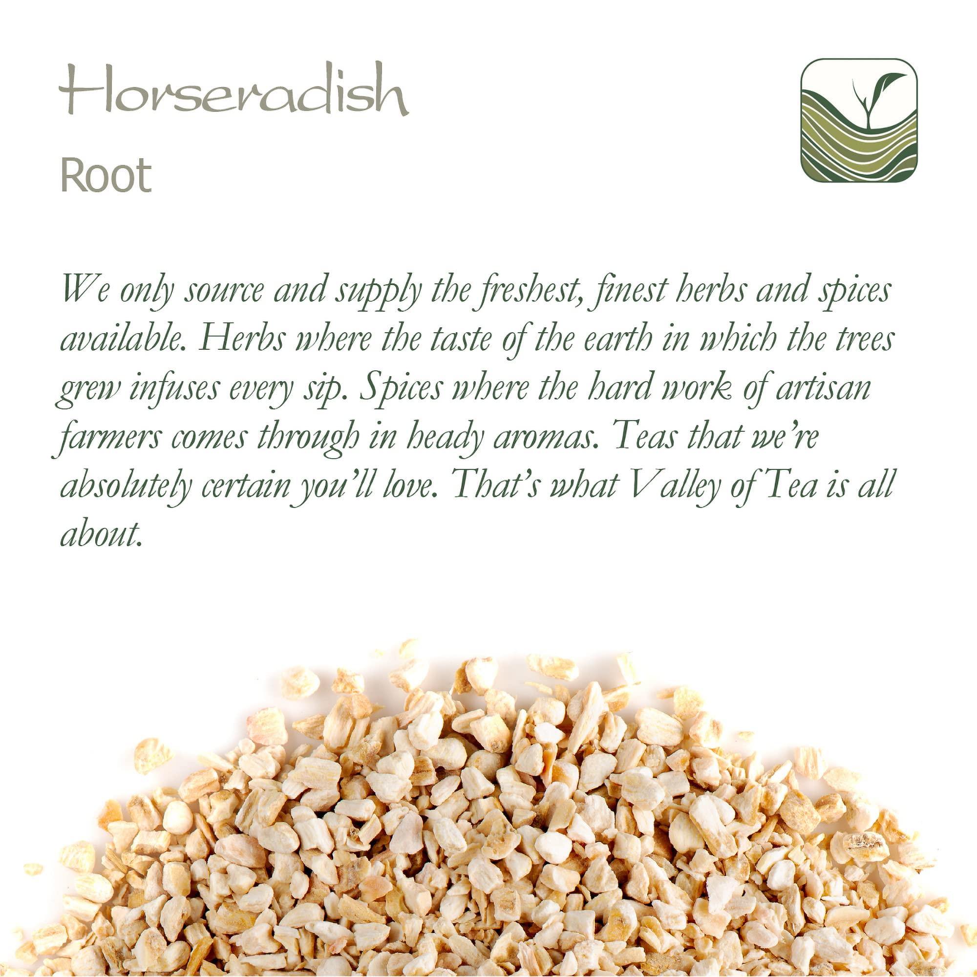 Valley of Tea Horseradish Root Organic Gourmet Quality - Horse Radish