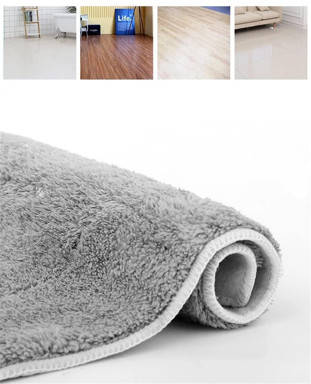 FLGMSOTS FLGMSOTS Flat Mop Floor Telescopic Mop 360 Degree Handle Mop For Home Kitchen Tiles Spin Mop Rotating Superfine Swabs (Red 4pcs Mop Pads) Practical