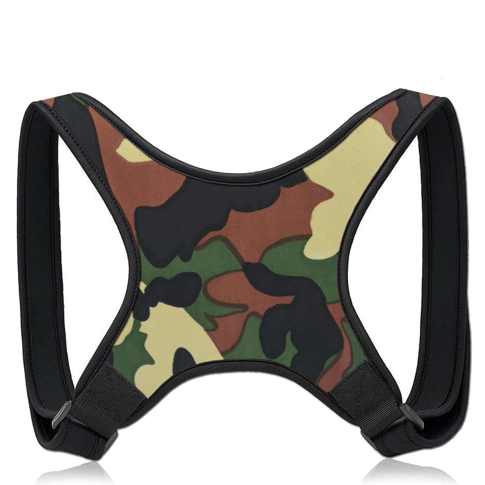 YNR Posture Corrector for Men Women Amazon\'s Only Back Brace Posture Corrector Designed for The Male Body - Back Support for Instant & Long Term Pain Relief - Invisible Under Clothes (Green)