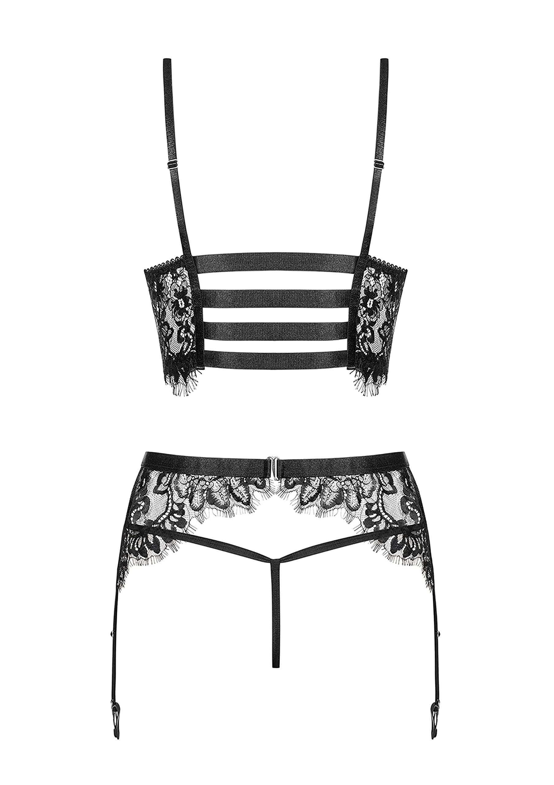 Obsessive Obsessive Lingerie-E31383 Black L/XL