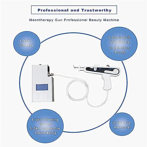 GEJLELDS GEJLELDS Mesogun Mesotherapy Gun, Mesotherapy Beauty Machine Beauty Device Facial Water Hydro Vacuum Gun For Skin Care Wrinkle Removal