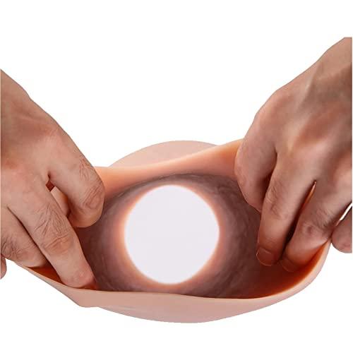 ZWSM ZWSM 1Pair/2600g Silicone Thigh Enhancer Leg Fake Realistic Rich Legfor Leg Scar Tattoo Birthmark Obscuring Thigh Correctors