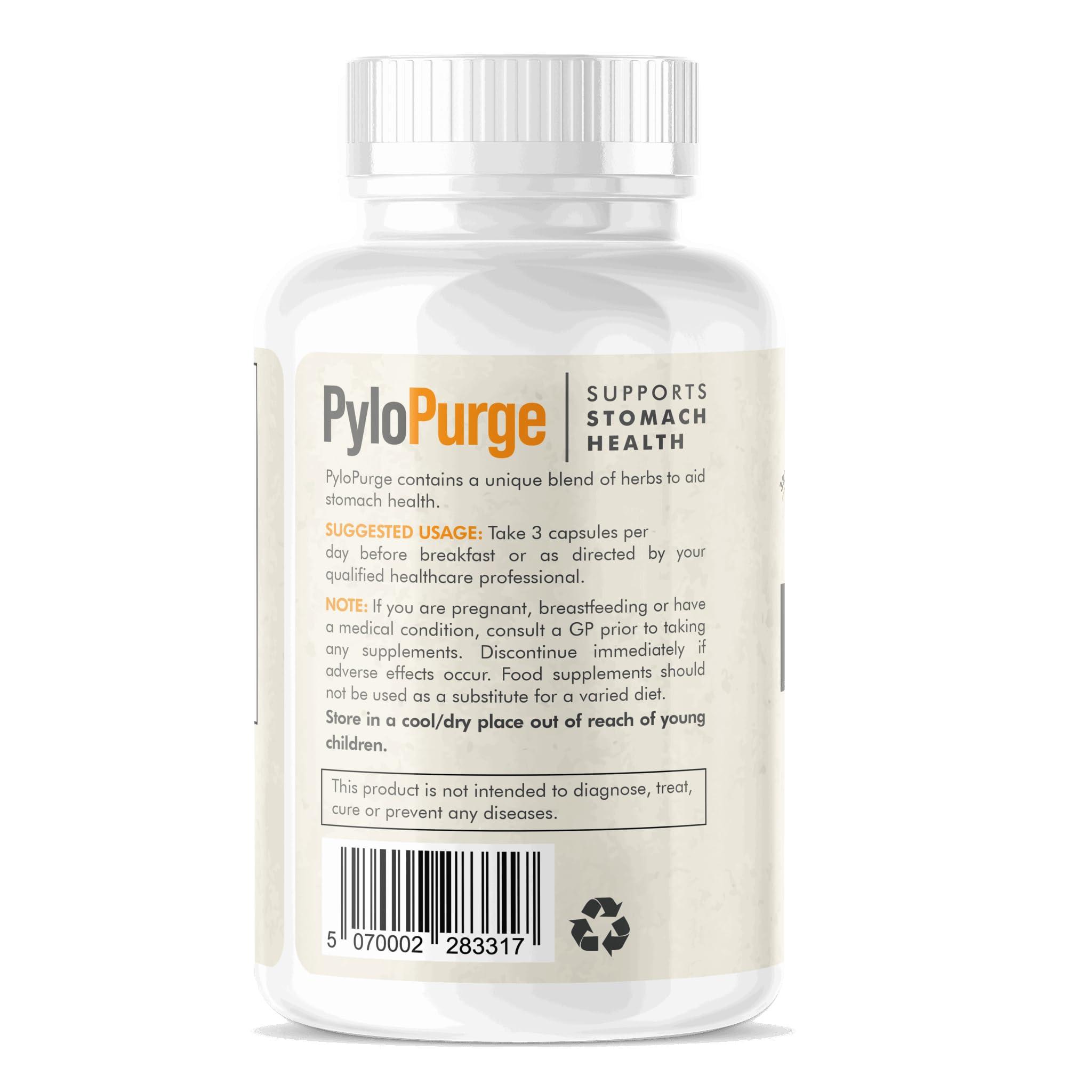 GoodGut Nutrition Pylopurge - Herbal Treatment for H Pylori (90 Capsules)