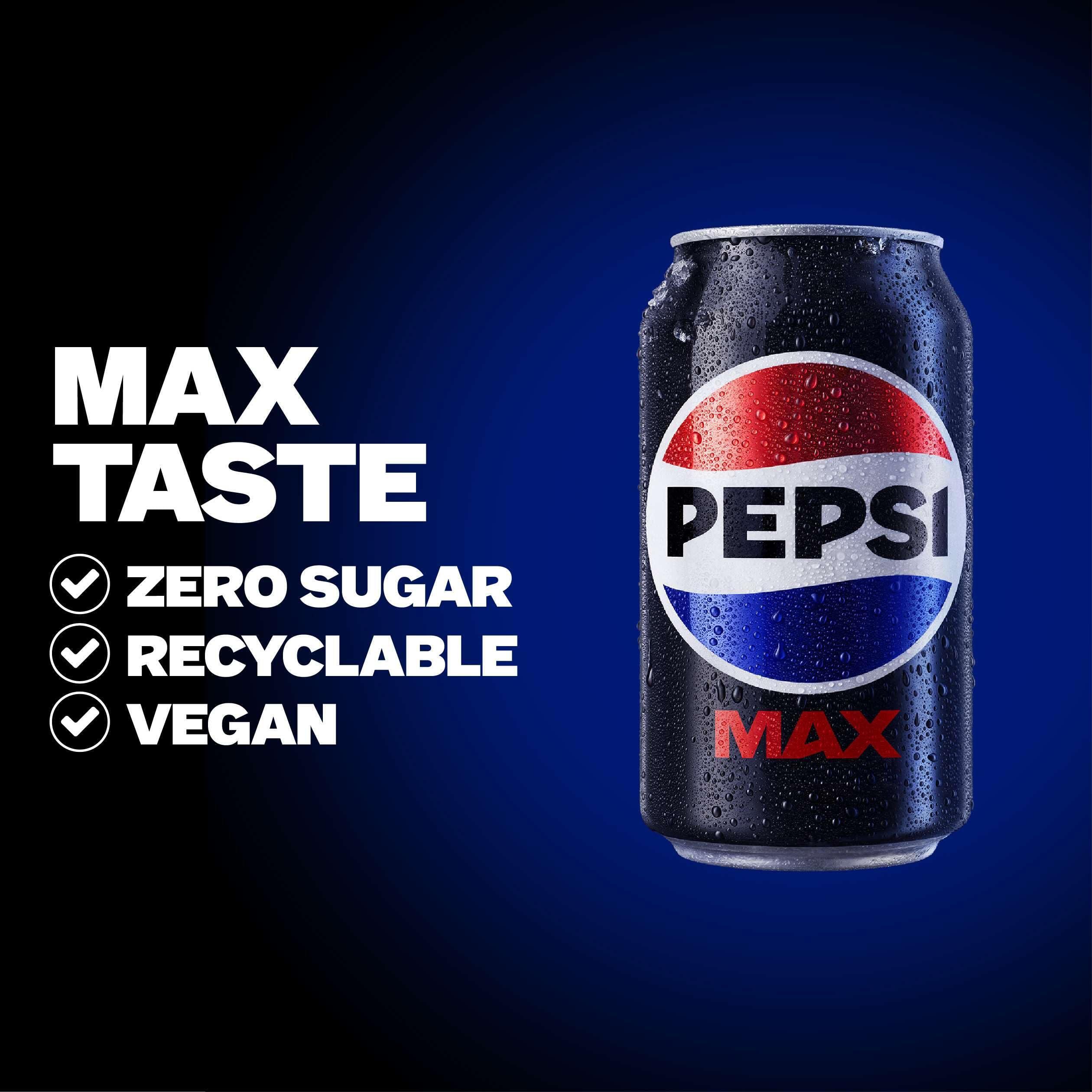 Pepsi Pepsi Max Cans, 8 x 330ml
