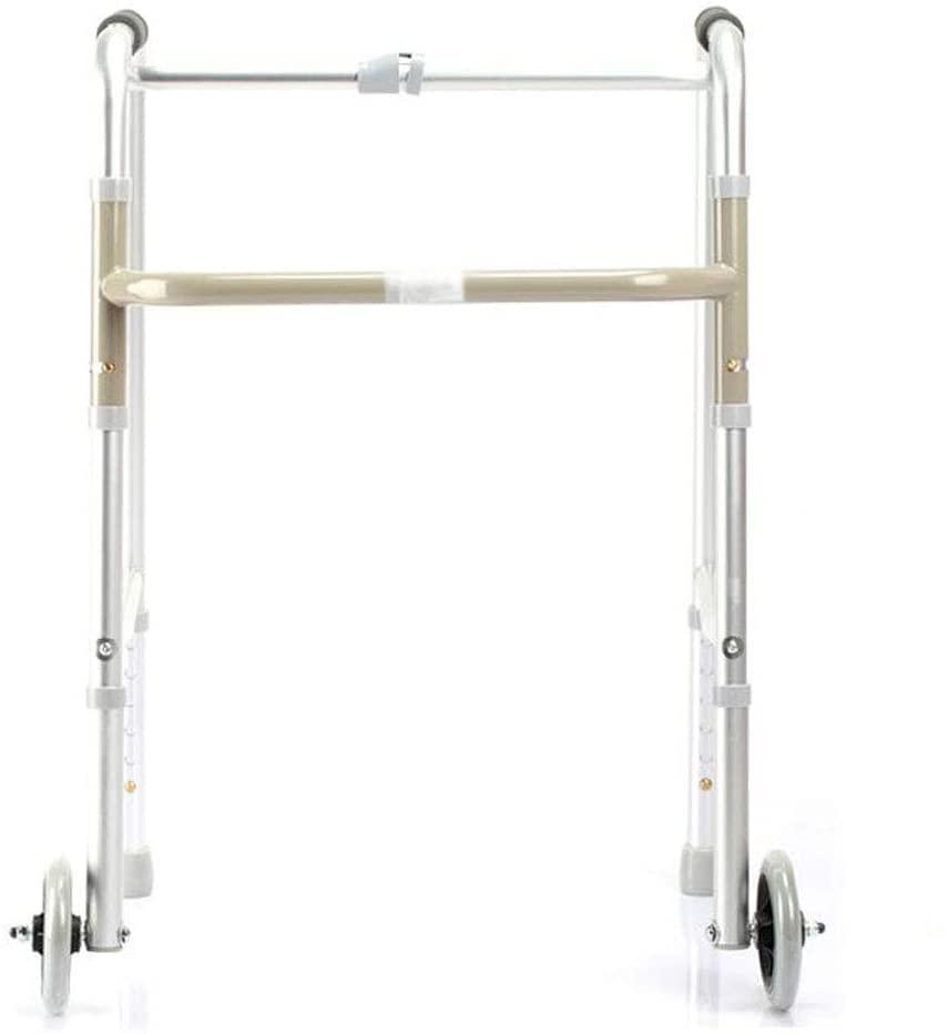 ATAAY Handrail Elderly Disabled Walking Support Four-legged Crutches Rehabilitation Aluminum Alloy Double Pulley 59cmx50cmx78cm Non-slip Walking Stick With Hospital Family