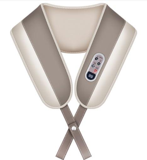 Genrico Genrico Cervical and Back Massager - Neck, Back and Shoulder Massager Leg Massager and Other Body Parts - Tapping Massager - Shiatsu - Pain Relief