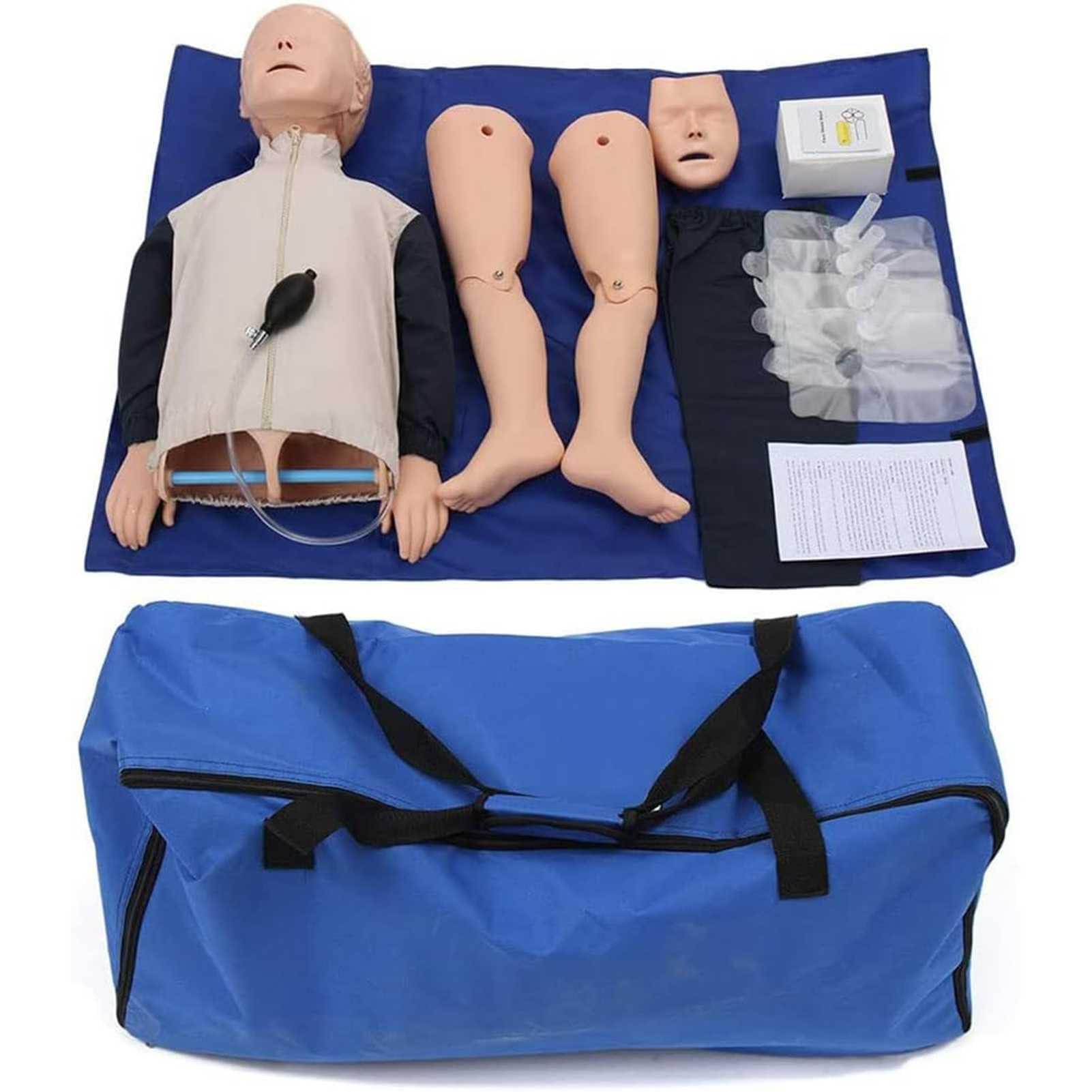 YXJPP Children Cpr Training Manikin,full Body Cpr First Aid Training Dummy Simulator Manikin Patient Care Mannequin for Classroom or Research Centers Nursing Practice