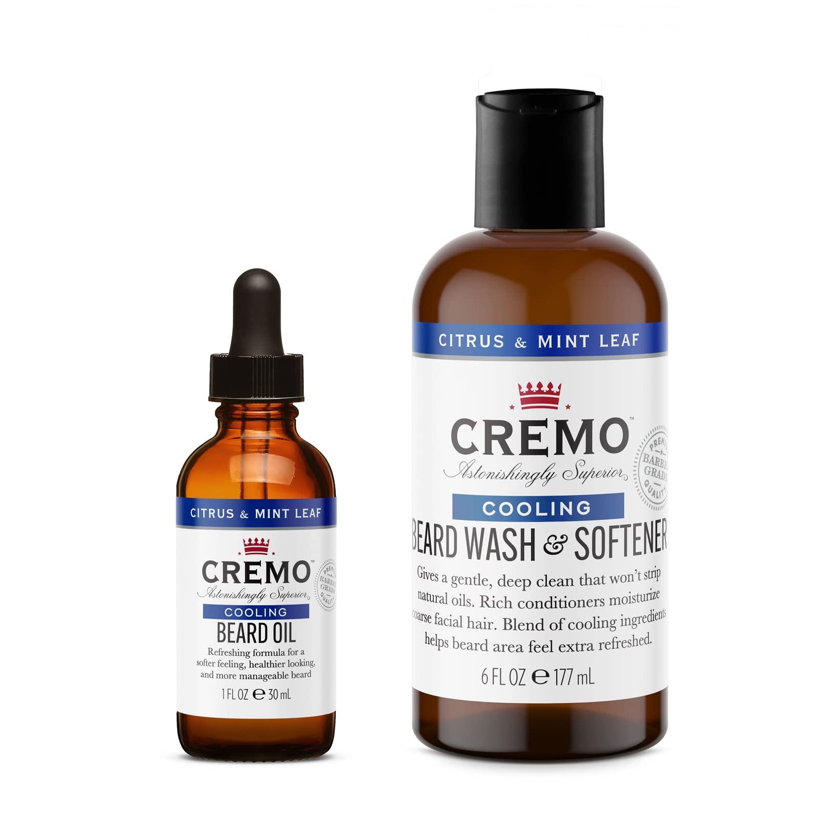 Cremo CREMO Cooling Beard Oil and Wash For Men
