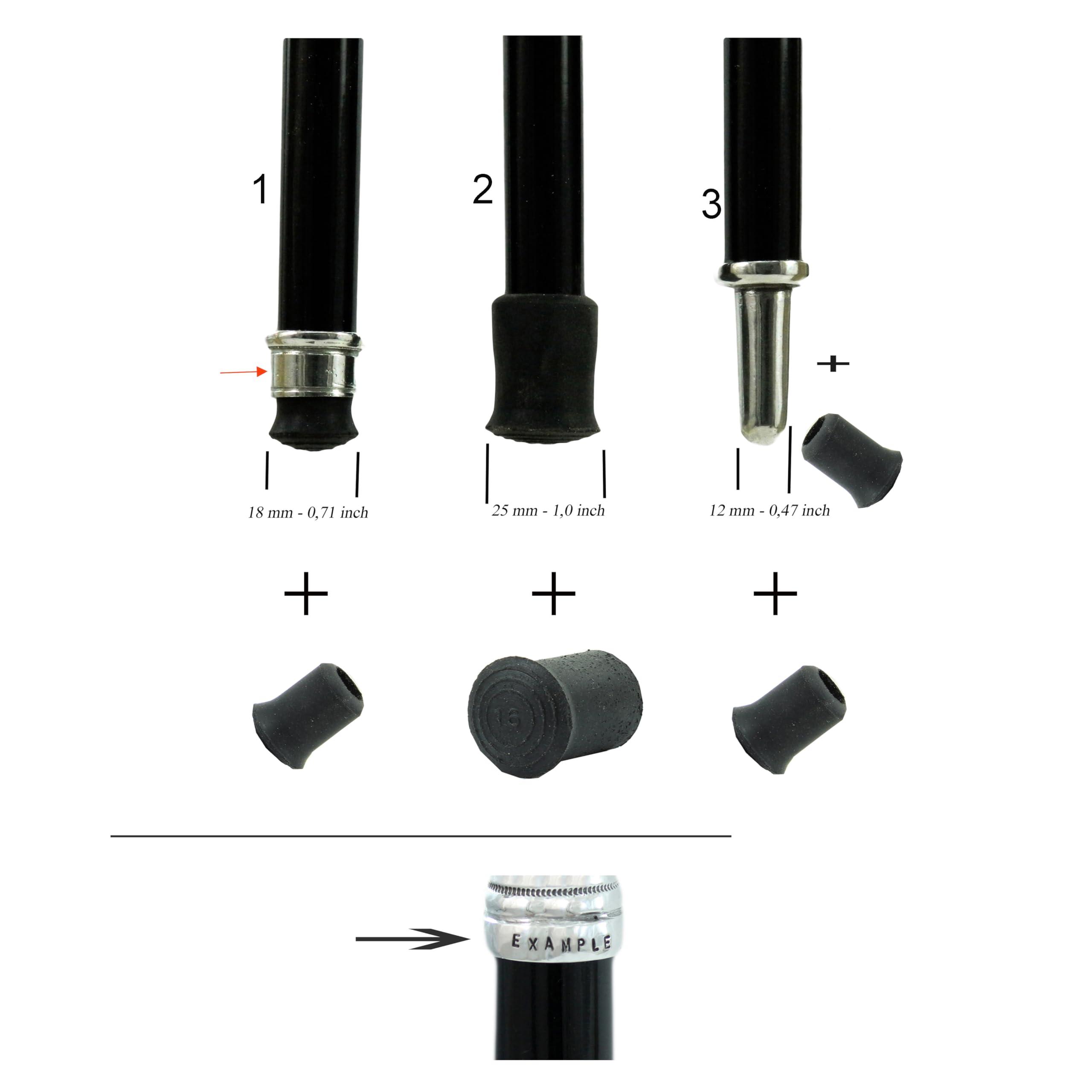 CAVAGNINI CAVAGNINI Luxury Walking Cane - Classic Jaguar Handle - Handmade