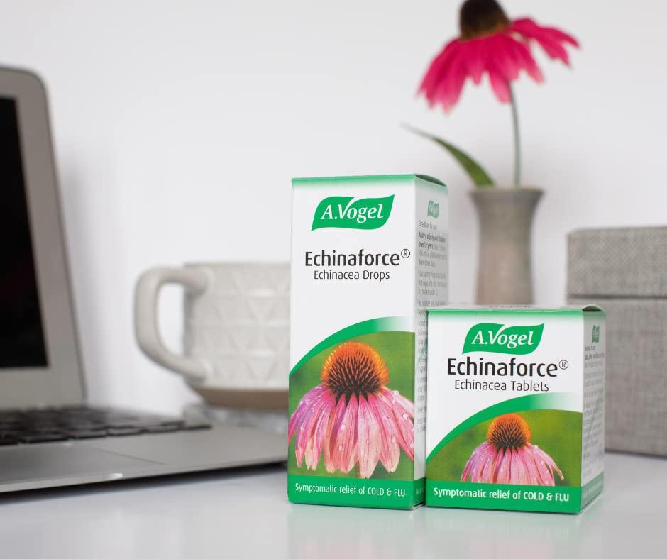 A.Vogel A.Vogel Echinaforce Echinacea Drops | Relieves Cold & Flu Symptoms by Supporting The Immune System | 100 ml