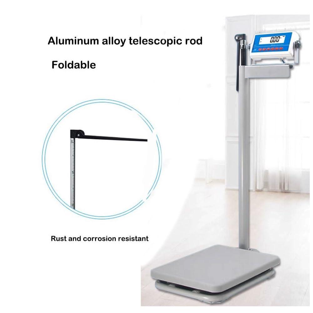 HACSYP Professional Physician Weight Scale - Digital Bathroom Scale, Electronic Medical Scale with Height Rod, For Gym, Hospital(Accuracy 20g)