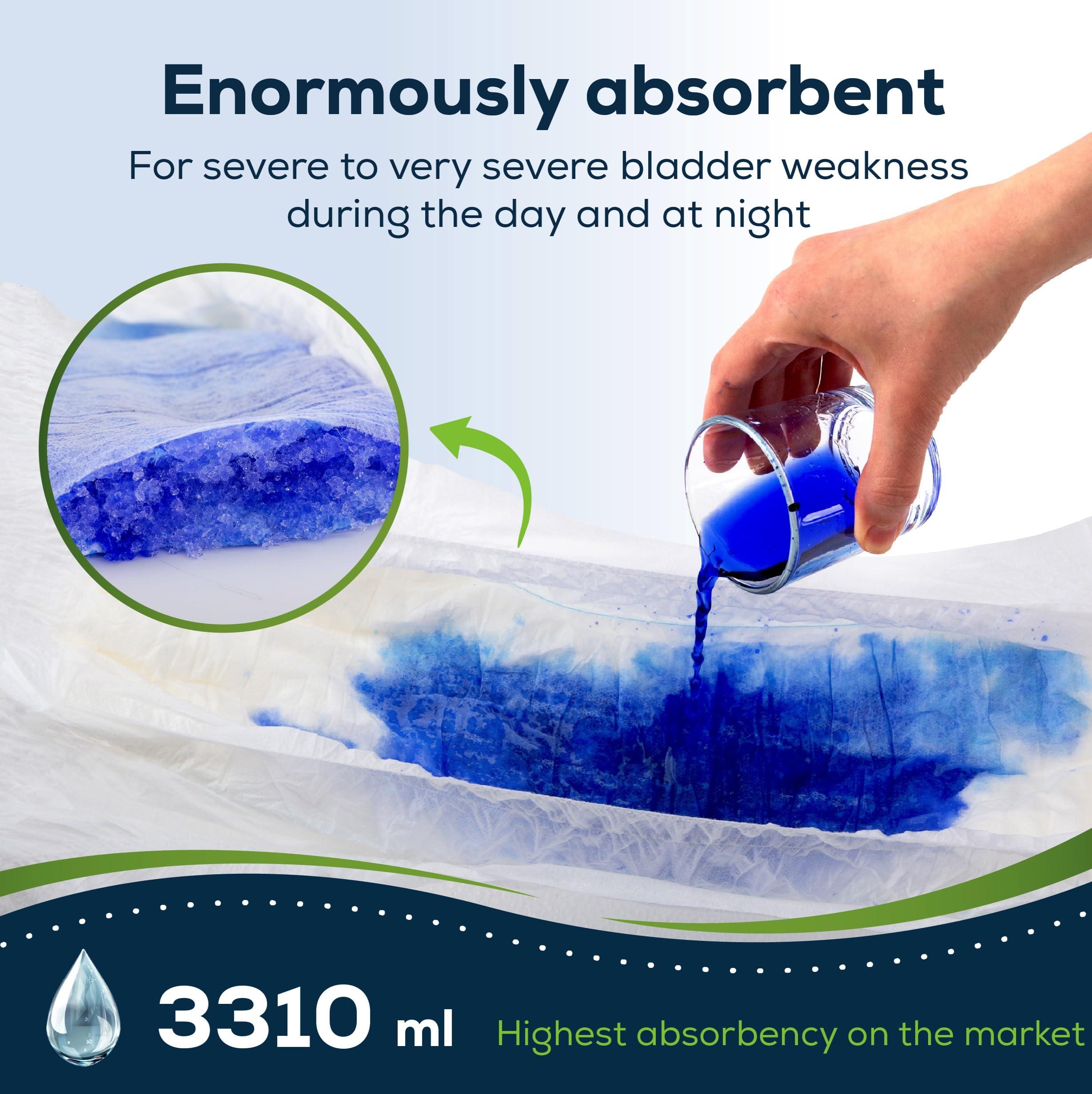 Sensalou Sensalou Incontinence Pants, Adult Men / Women, Size XXL, 22 Adult Nappies