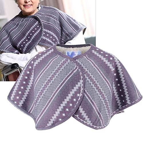 SePkus Shoulder Warm Blanket, Thickened Wheelchair Care Shawl, Portable Wearable Blanket Wrap Shawl, Shawl Shoulder Warm Gift