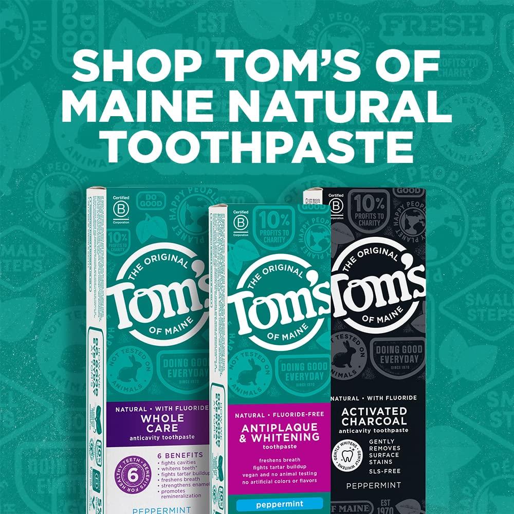 Tom\'s of Maine Tom\'s of Maine - Natural Luminous White Toothpaste with Fluoride Clean Mint - 4 oz.