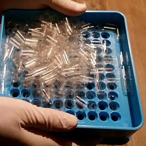foodfrog Capsule Filler Size 2 Space for 100 Capsules Includes Instructions in German + Video Capsule Filler Machine Empty Capsules to Fill Yourself Manual (Size 2)