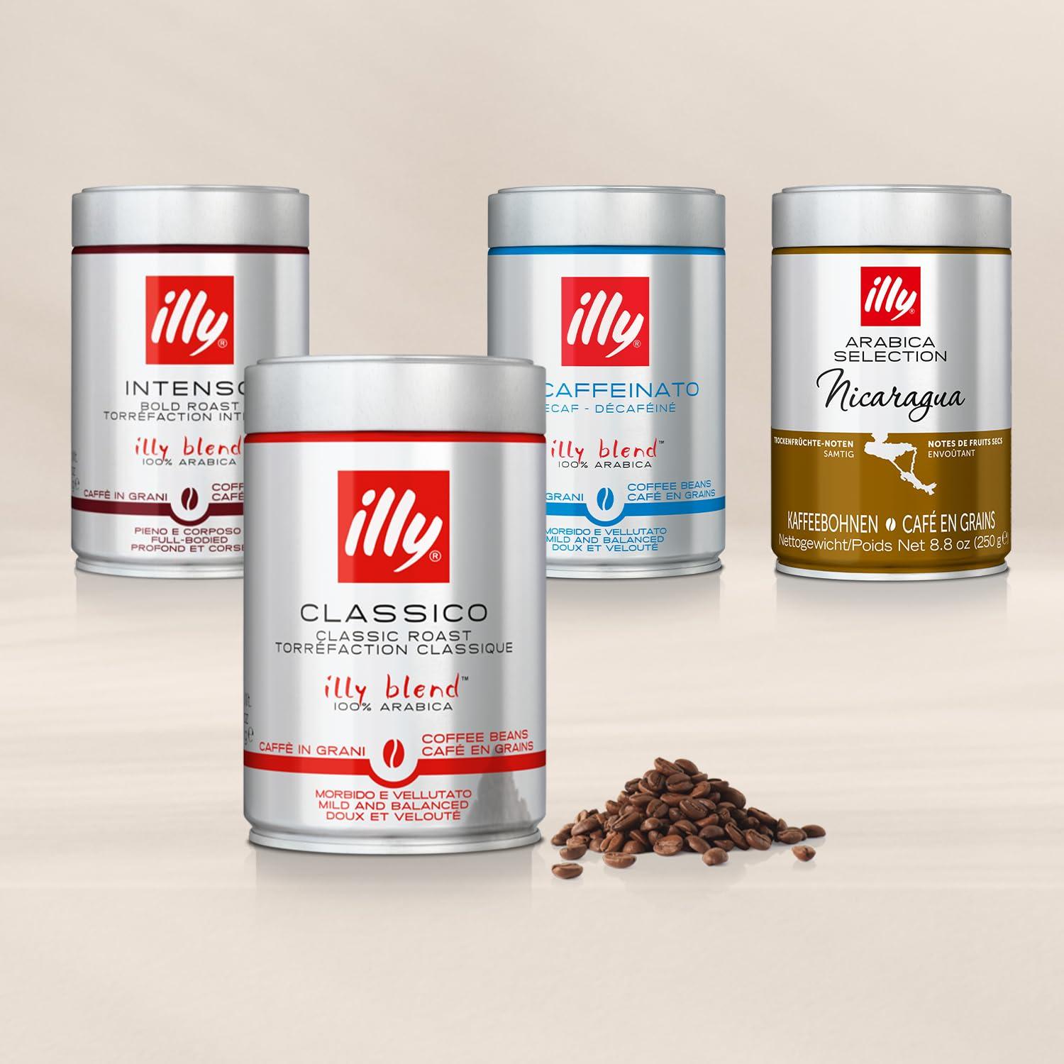 illy illy Coffee Beans, Arabica Coffee Beans Selection, Ethiopia, 250 g (Pack of 2)