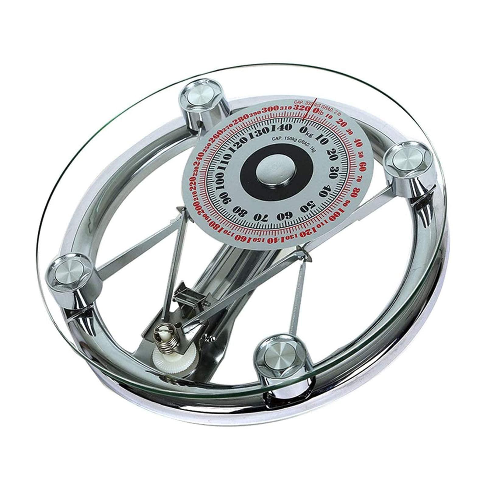 Generic Bathroom Scale Mechanical, Health+ Bathroom Body Scales Large Dial Analog Precision, Measuring Lb Kg,Up To 150Kg / 330Lb Digital Scale