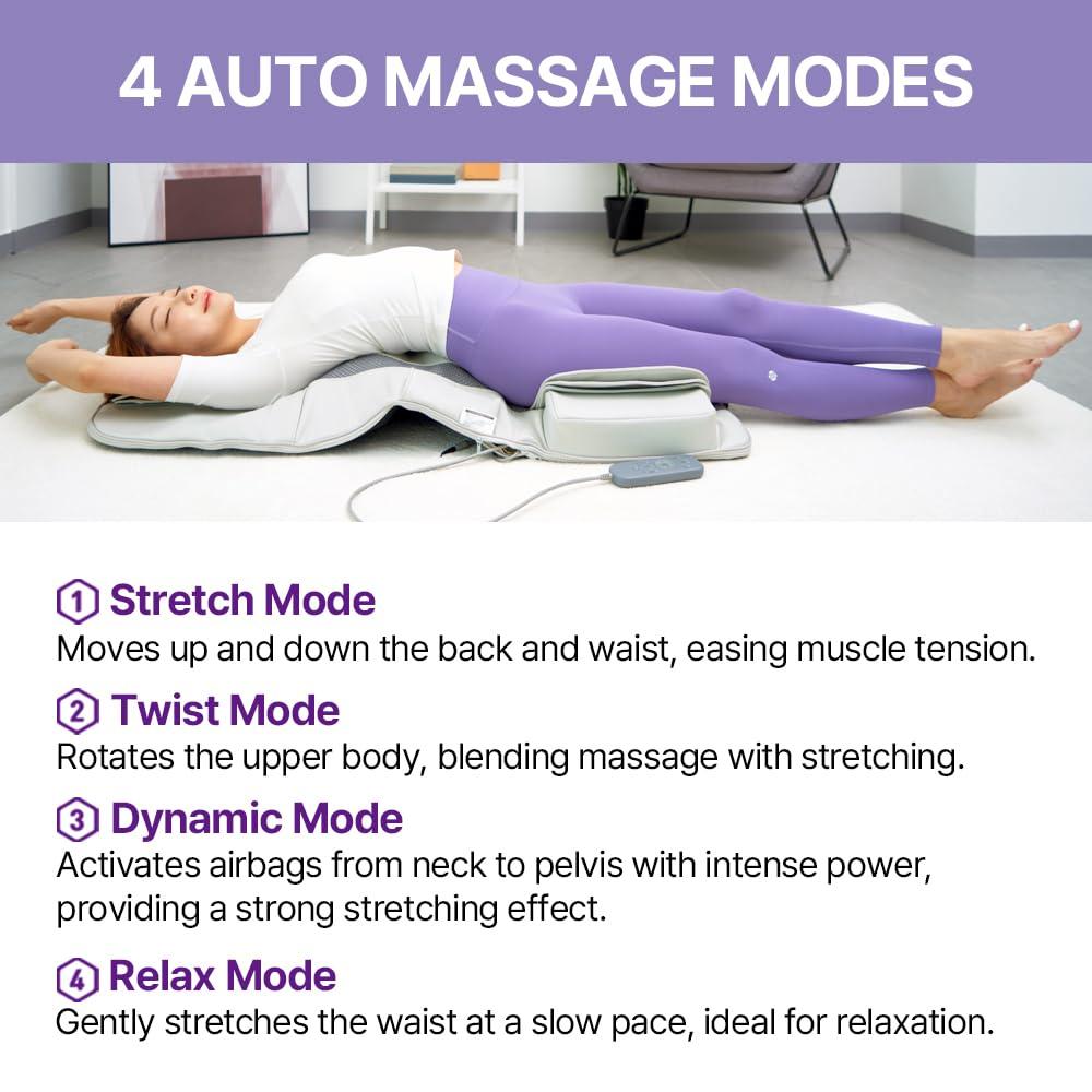 DR. WELL Dr. WELL Air-Fit Stretching Massager with Heat | 22 Powerful Air Cells, Relaxation, 7 Massage Modes 5 Intensities