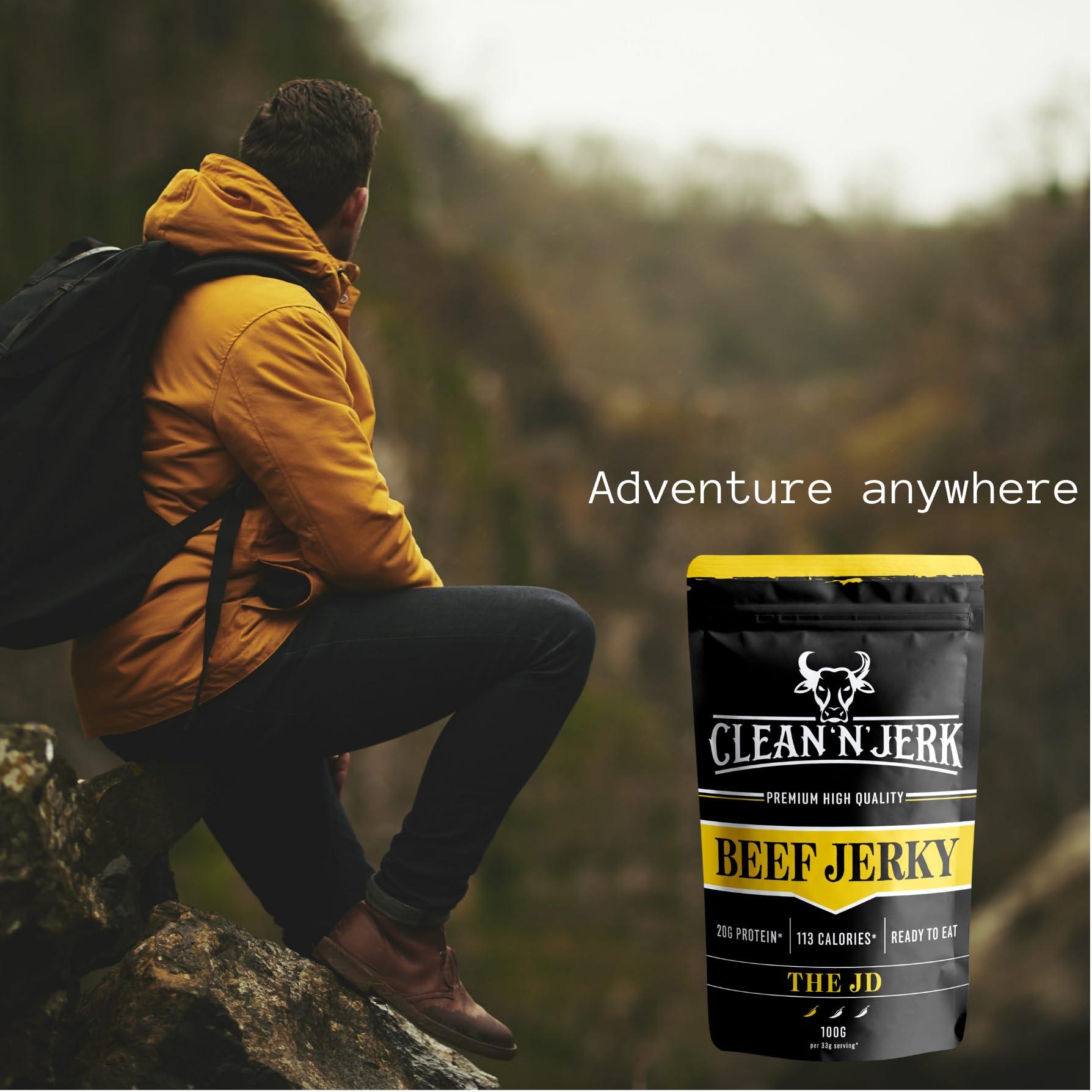 Clean \'N\' Jerk Clean \'N\' Jerk The JD Beef Jerky 100g x3